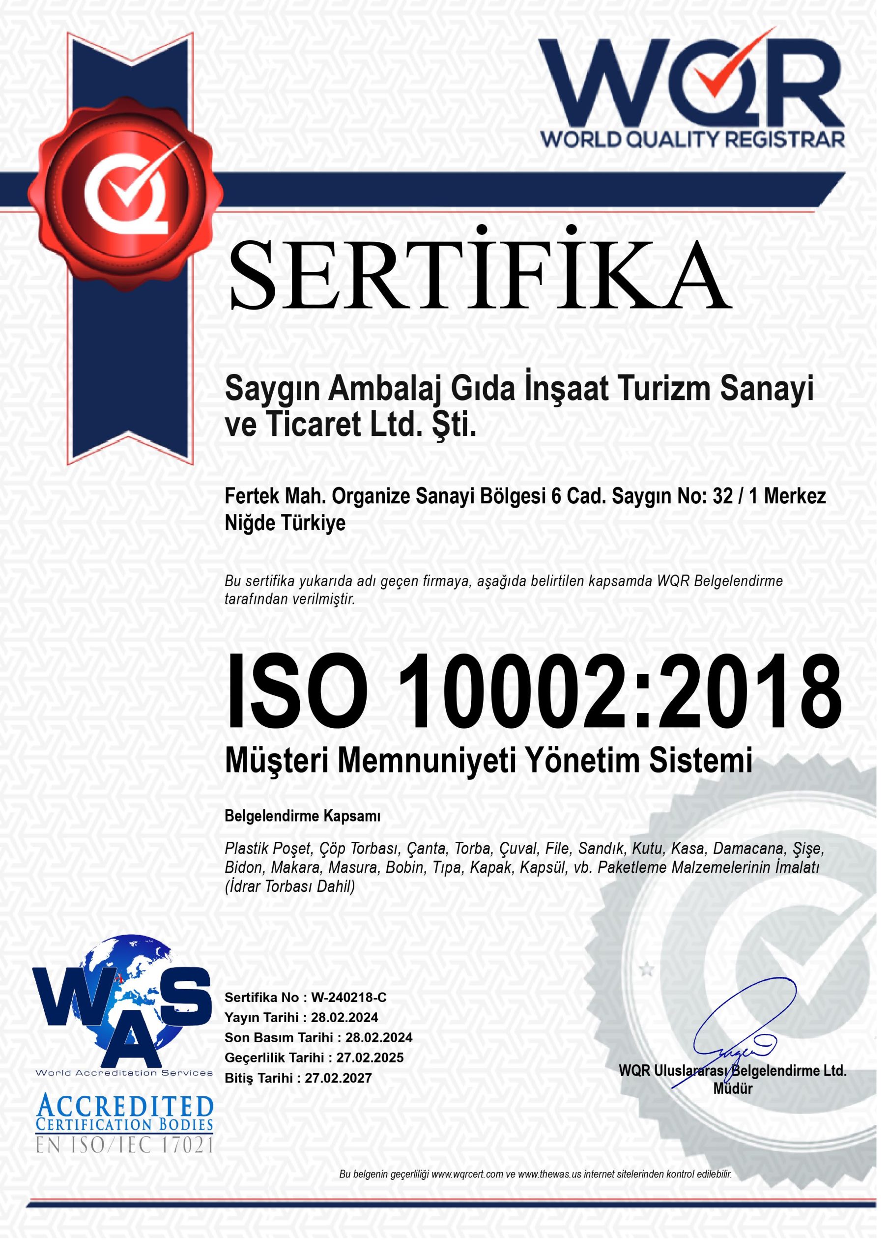 award