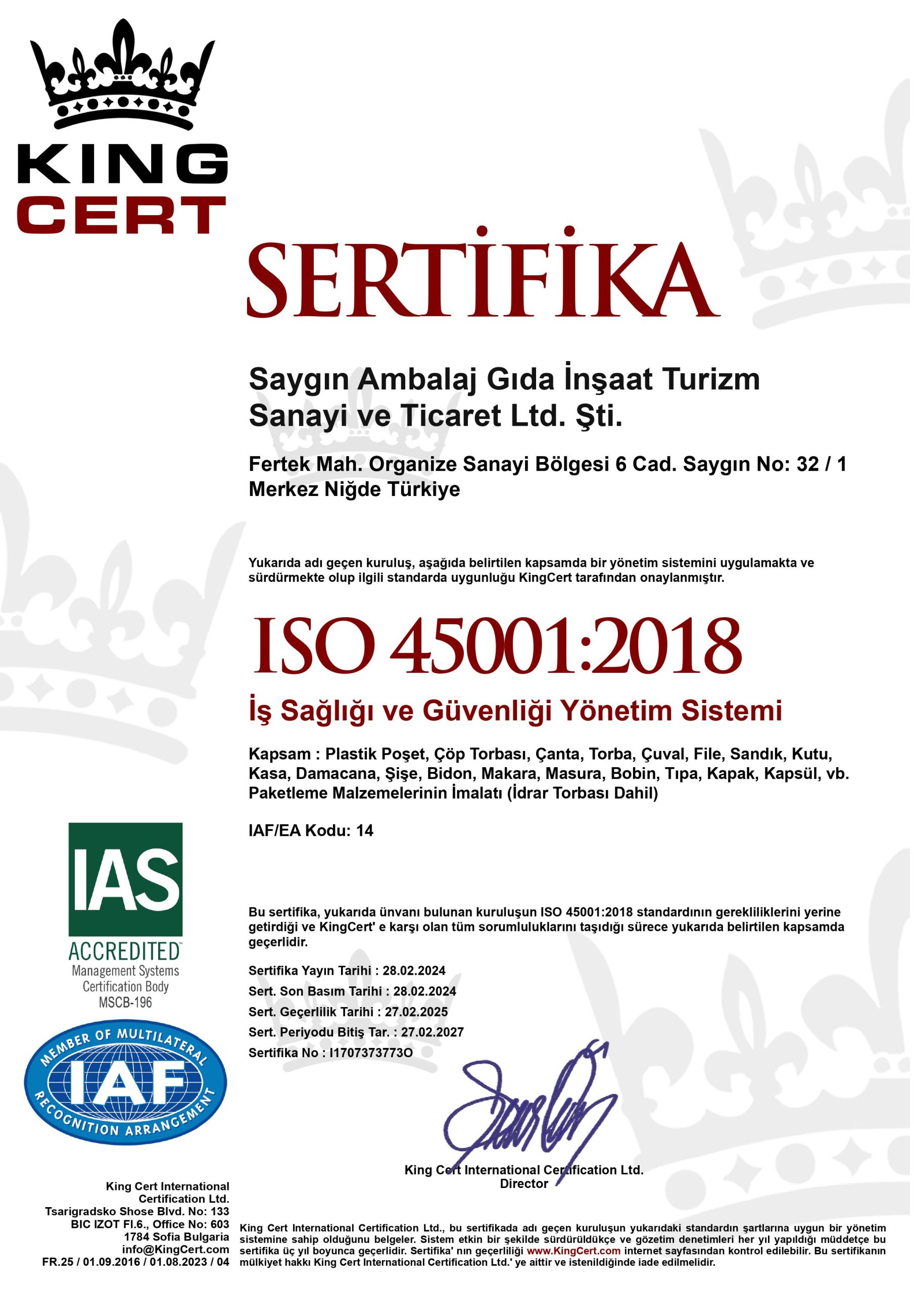 award